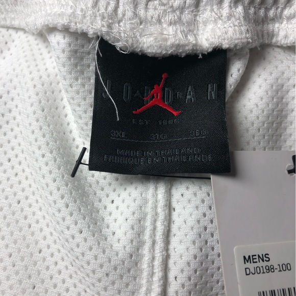 NEW Nike Air Jordan Sport DNA Mesh Shorts Mens 3XL DJ0198-100 Jordan Spell Out - Picture 6 of 6